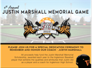 Justin Marshall Memorial Game - Friday, March 18th